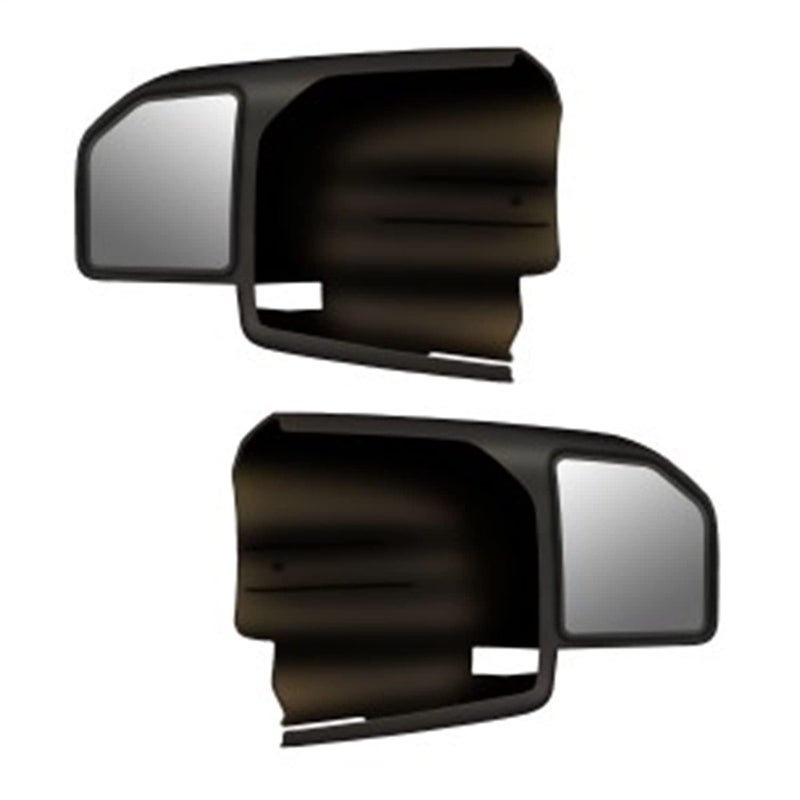 CIPA 11550 Custom Towing Mirror Set for Ford 15-Current , Black - Image 1